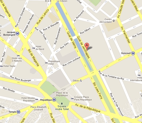 Velovia Paris_Plan accès magasin