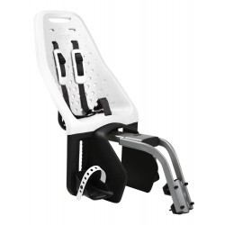 Porte-bébé vélo arrière sur cadre Thule Yepp Maxi blanc