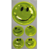 Autocollants fluo Smiley
