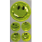 Autocollants fluo Smiley