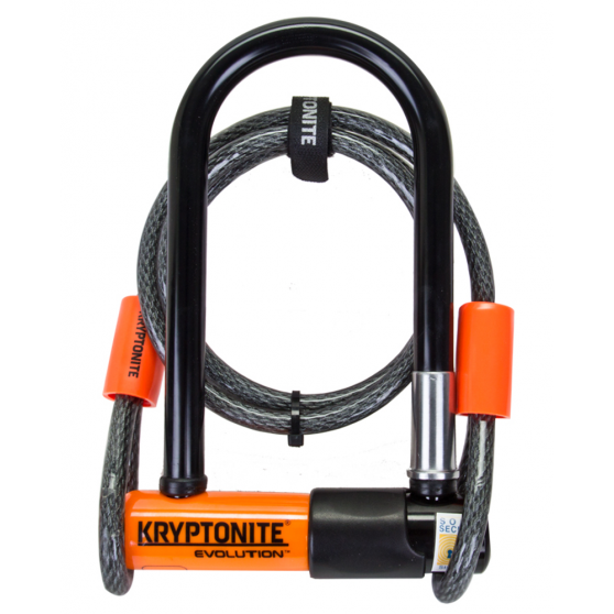 Antivol vélo Kryptonite KryptoLok Standard avec câble flex de 120 cm