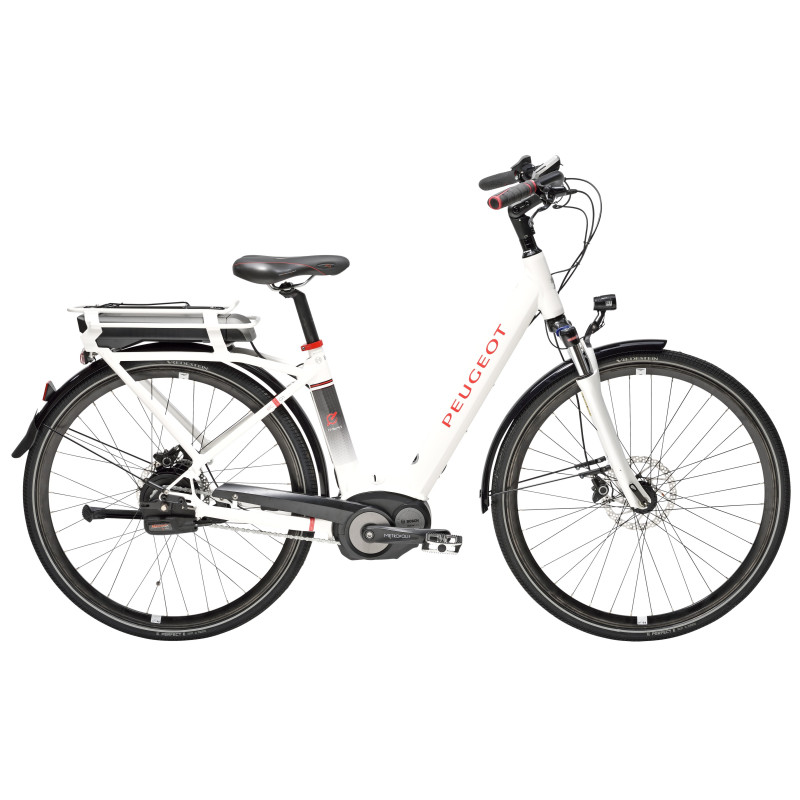 Vélo électrique Peugeot eC01 Automatique NuVinci blanc