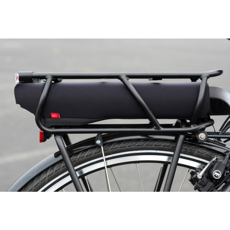 NC-17 4314 housse de protection universelle pour vélo électrique standard  pour batterie dans le tube diagonal couvercle thermique de batterie, noir