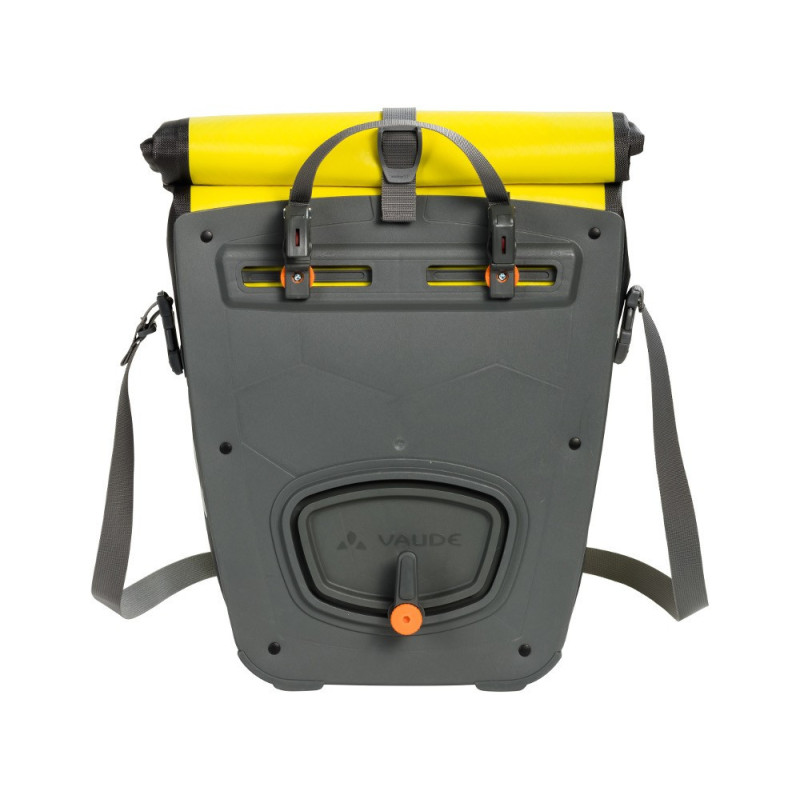 Sacoche arrière Vaude Aqua Back 24L jaune fixation QMR 2.0