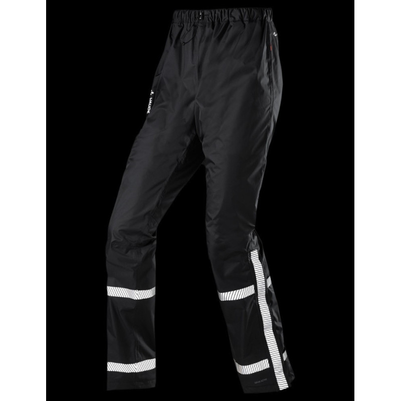Pantalon pluie homme Vaude Luminum réfléchissant