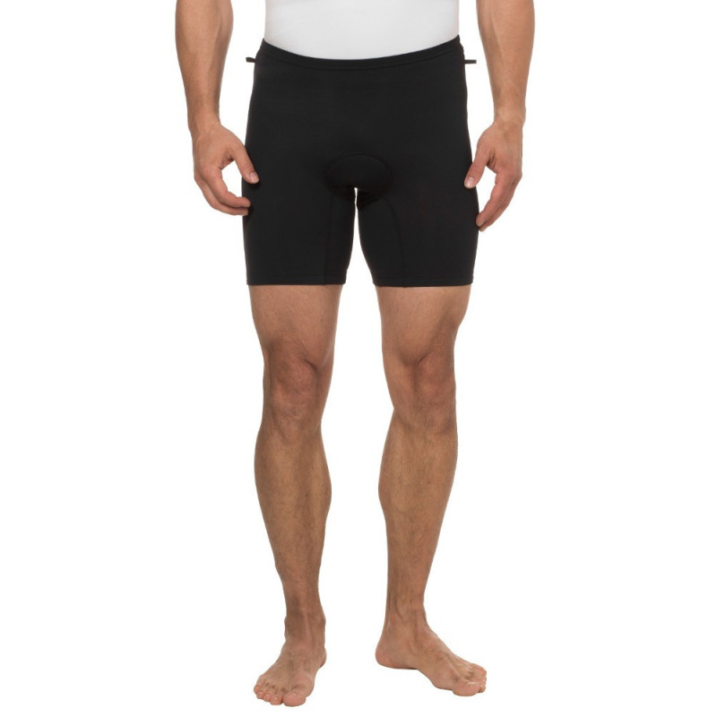 Sous-short vélo homme Vaude Innerpants III porté avant