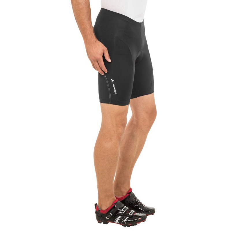 Cuissard vélo sans bretelles homme Vaude Active porté latéral