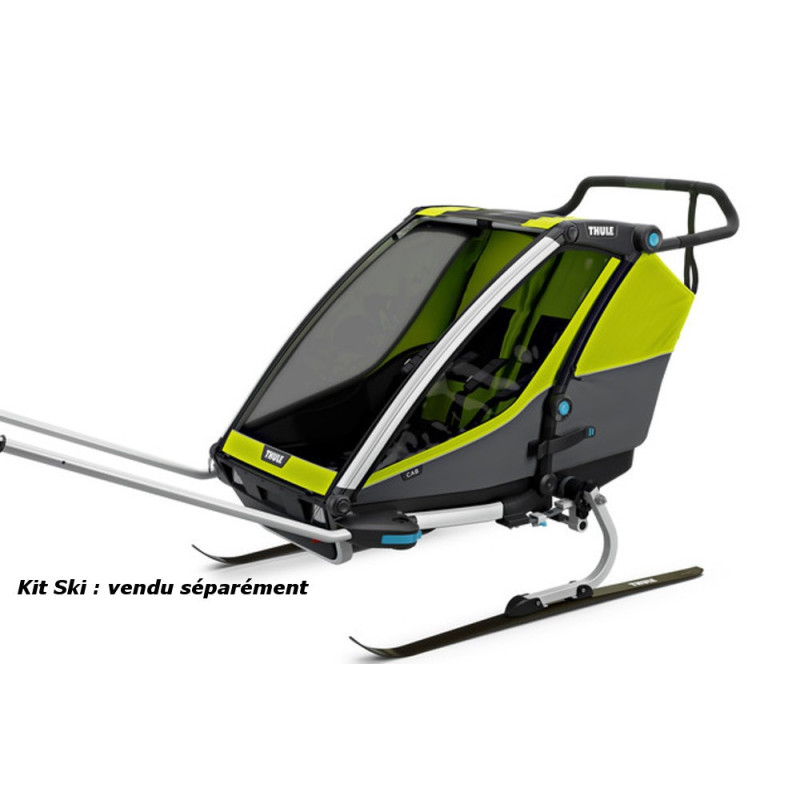 Remorque vélo enfant Thule Chariot Cab kit ski option
