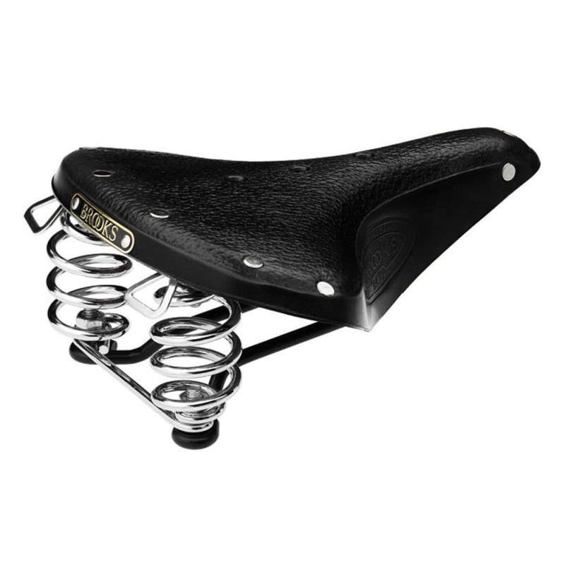 Selle de vélo cuir Brooks B67 Short noir