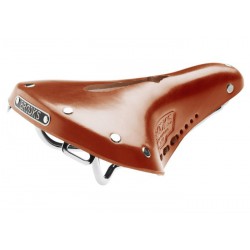 Selle de vélo cuir Brooks B17 Carved Short miel