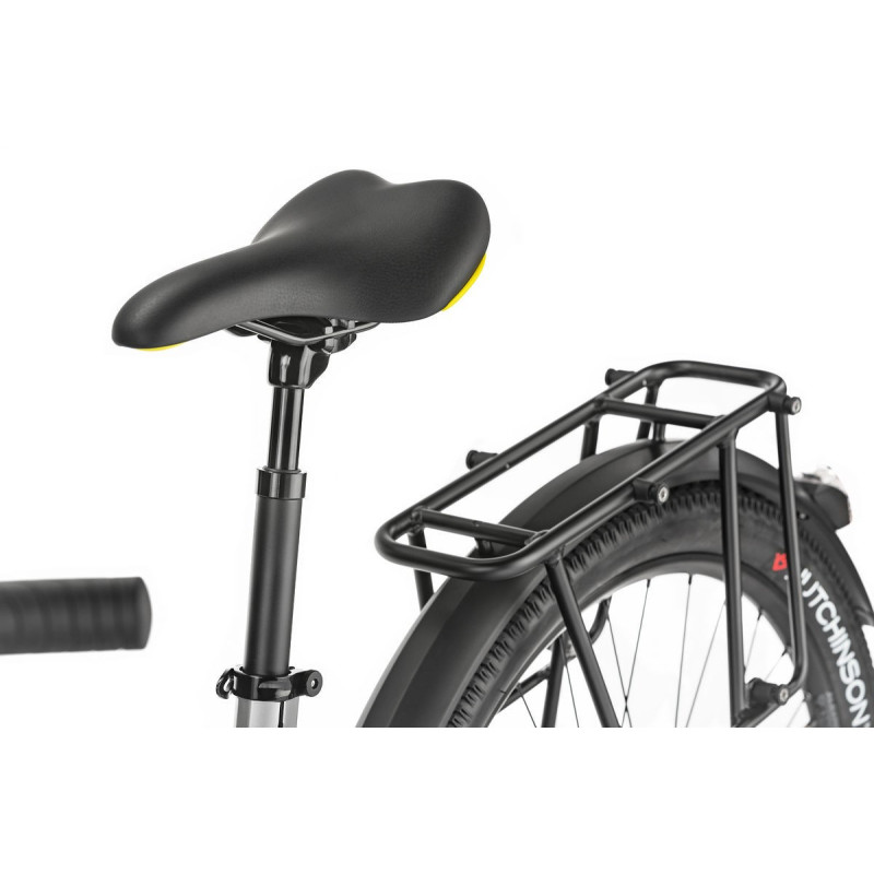 Vélo électrique Moustache Samedi 27 Xroad 3 open tige de selle suspendue