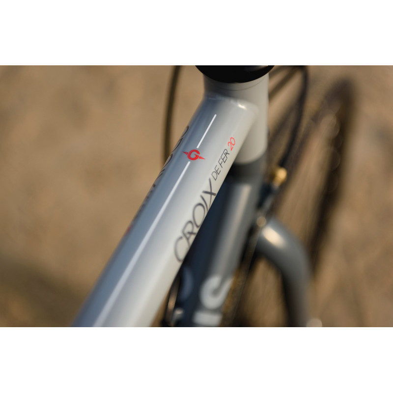 Vélo Gravel Genesis Croix de Fer 20 top-tube