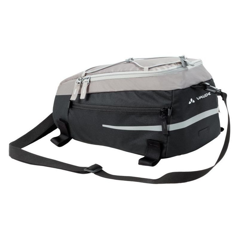 Sacoche porte-bagages Vaude Silkroad S 5L gris/noir