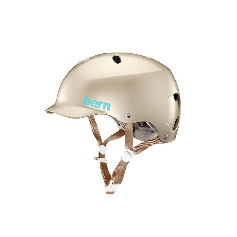 Casque femme Bern Lenox 2018 Satin Champagne