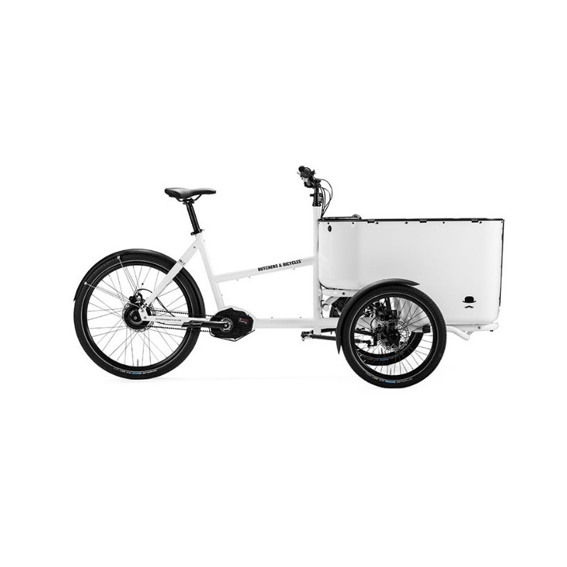 Triporteur électrique Butchers & Bicycles MK1-E NuVinci N380 Blanc