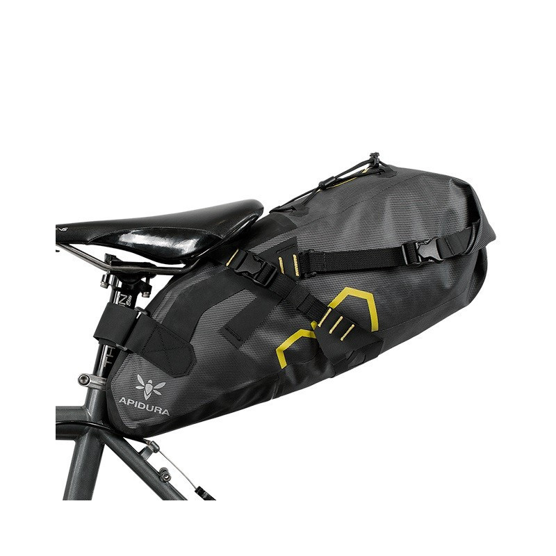Sacoche de selle bikepacking étanche Apidura Expedition 9L vue latérale