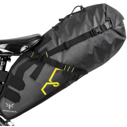 Sacoche de selle bikepacking étanche Apidura Expedition 17L vue latérale