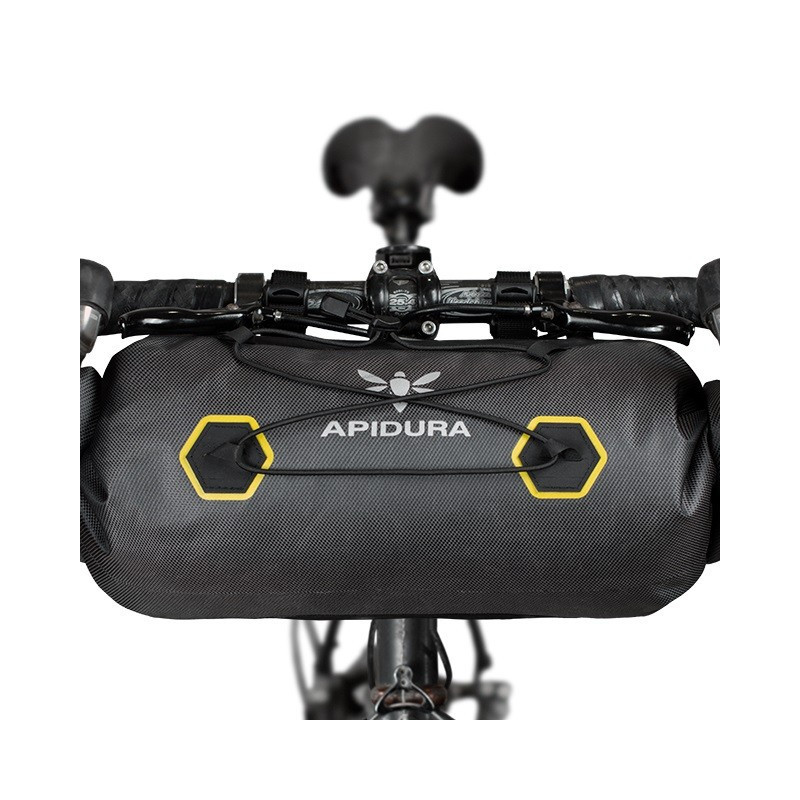 Sacoche de guidon bikepacking étanche Apidura Expedition 9L devant