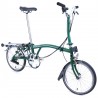 Vélo pliant Brompton type M 6 vitesses racing green