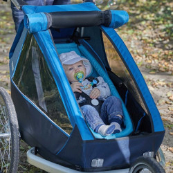Remorque de vélo Kid Plus for 1/2 places
