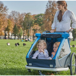 Remorque de vélo Kid Plus for 1/2 places