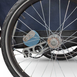 Remorque de vélo Kid Plus for 1/2 places