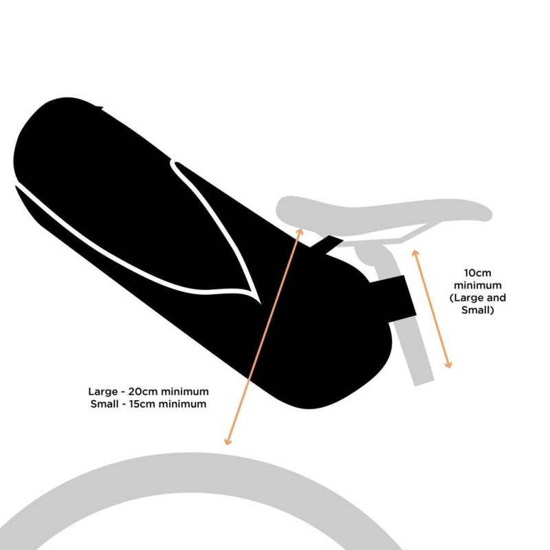 Sacoche de selle Restrap Saddle Bag installation
