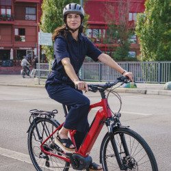 Vélo de randonnée électrique Kalkhoff Endeavour 3.B Move route