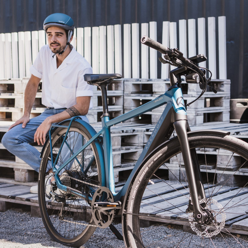 Vélo de ville électrique Kalkhoff Berleen 5.G Edition fourche