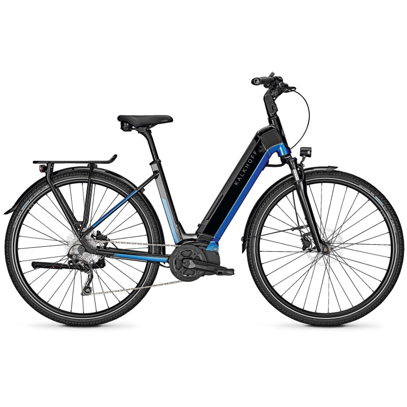 Vélo de randonnée électrique Kalkhoff Endeavour 5.I Advance wave magicblack pacificblue