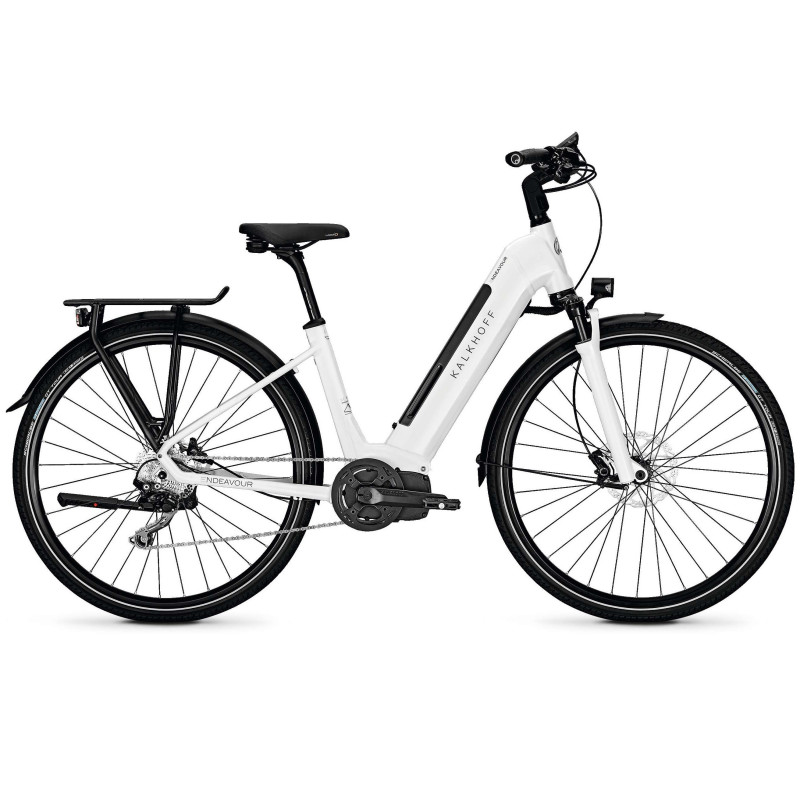 Vélo de randonnée électrique Kalkhoff Endeavour 5.I Advance wave white