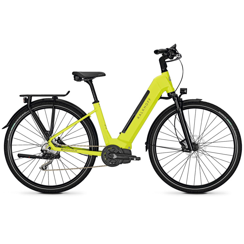 Vélo de randonnée électrique Kalkhoff Endeavour 5.I Move wave limegreen