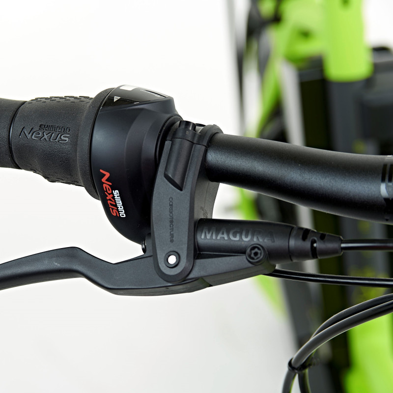 Vélo de ville électrique Kalkhoff Sahel 3.I Move poignée