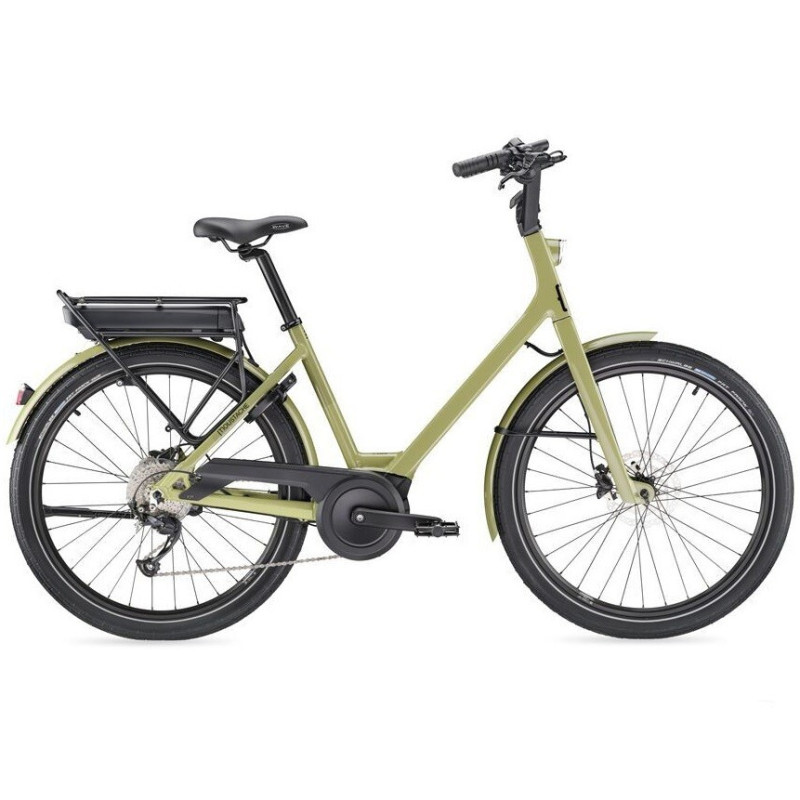 Vélo de ville électrique Moustache Lundi 26.1 vert