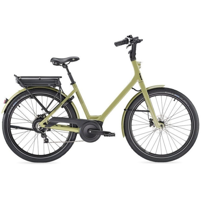 Vélo de ville électrique Moustache Lundi 26.2  vert