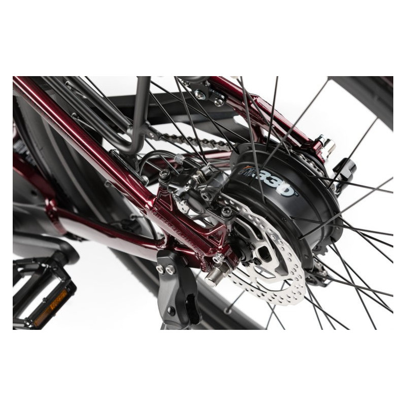 Vélo de ville électrique Moustache Lundi 26.2  vues de détail