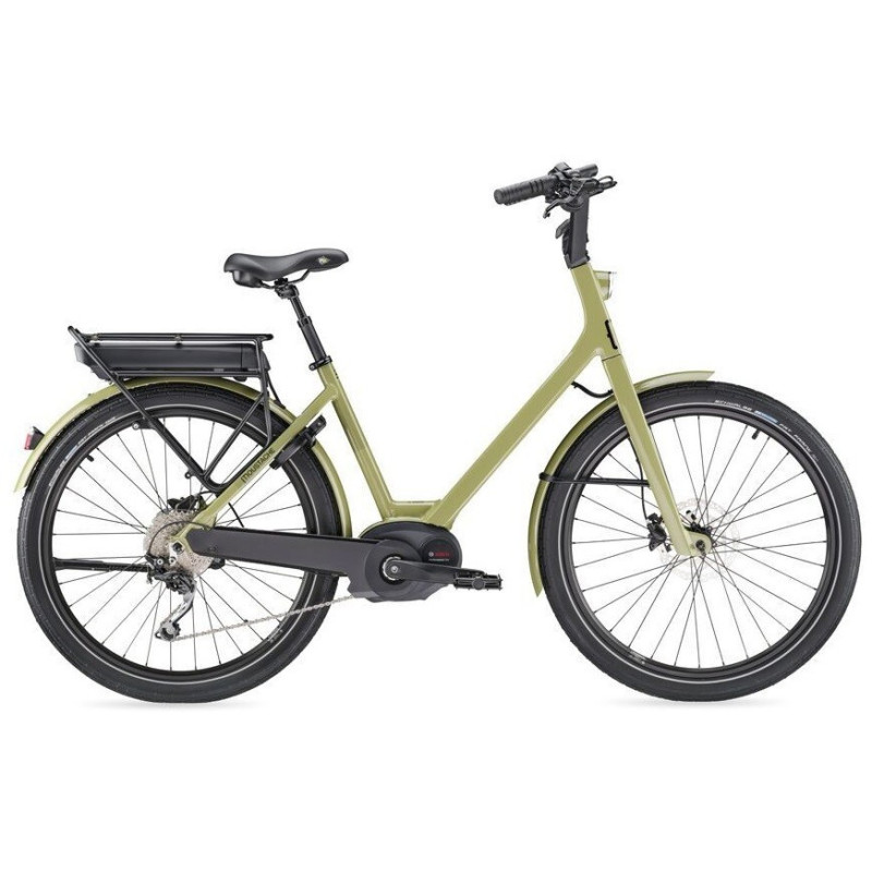 Vélo de ville électrique Moustache Lundi 26.3 vert