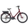 Vélo de ville électrique Moustache Lundi 26.3 gris bordeaux