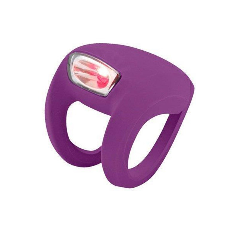 Eclairage arrière Knog Frog Strobe violet
