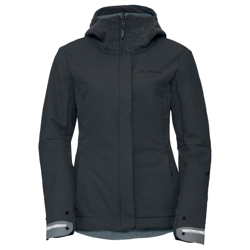 Veste Femme Vaude Cyclist Padded Jacket III Phantom Black