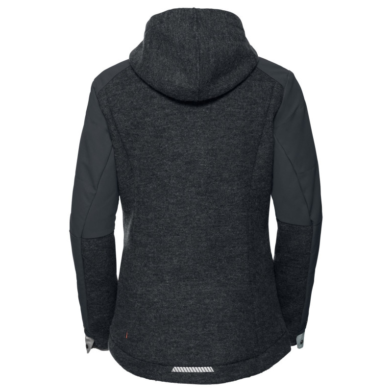 Veste Femme Vaude Cyclist Padded Jacket III Phantom Black dos