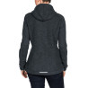 Veste Femme Vaude Cyclist Padded Jacket III Phantom Black porté dos