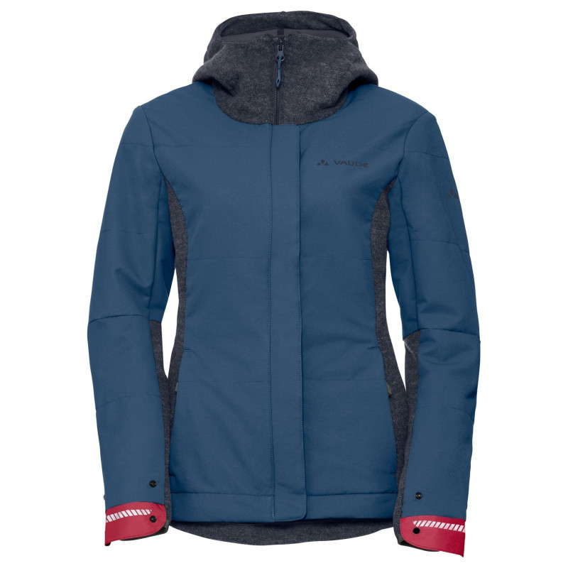 Veste Femme Vaude Cyclist Padded Jacket III Fjord Blue