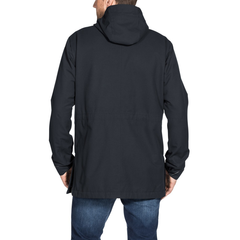 Parka Vaude Cyclist padded Phantom Black porté dos