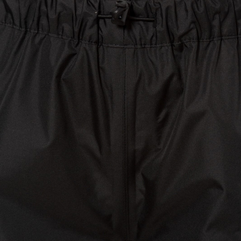 Sur-pantalon pluie femme Vaude Fluid taille élastique avec cordon