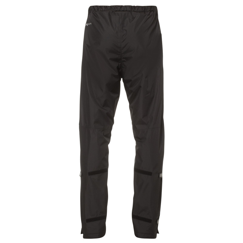 Sur-pantalon pluie homme Vaude Fluid II derrière