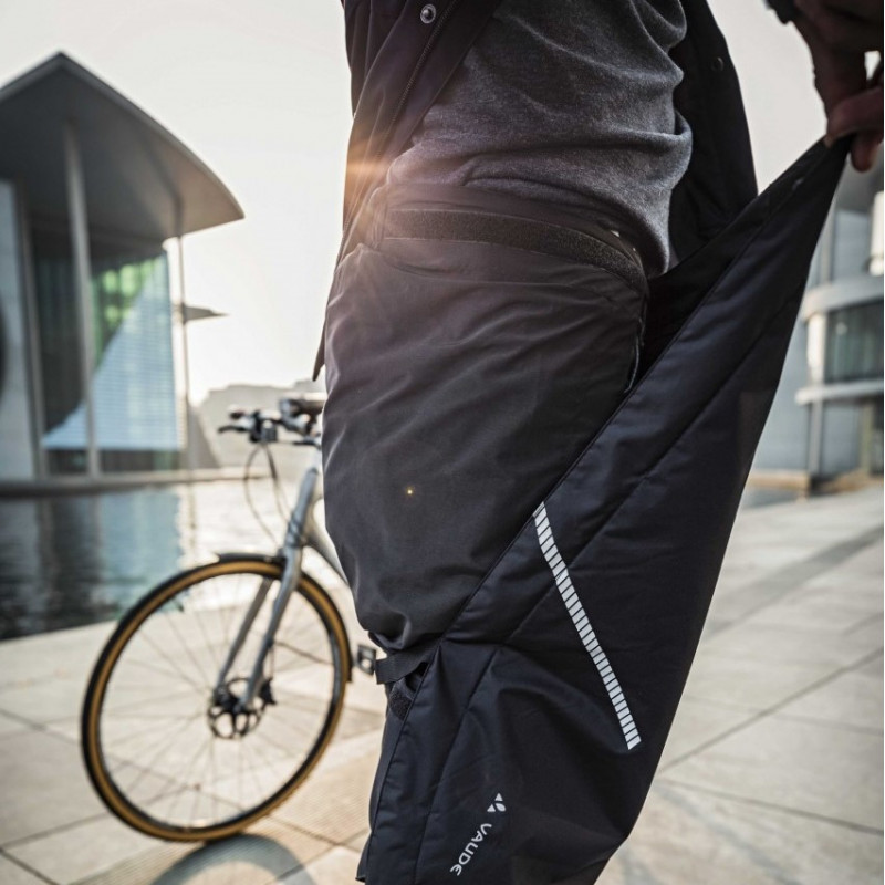 Sur-pantalon de pluie Vaude Bike Padded Chaps