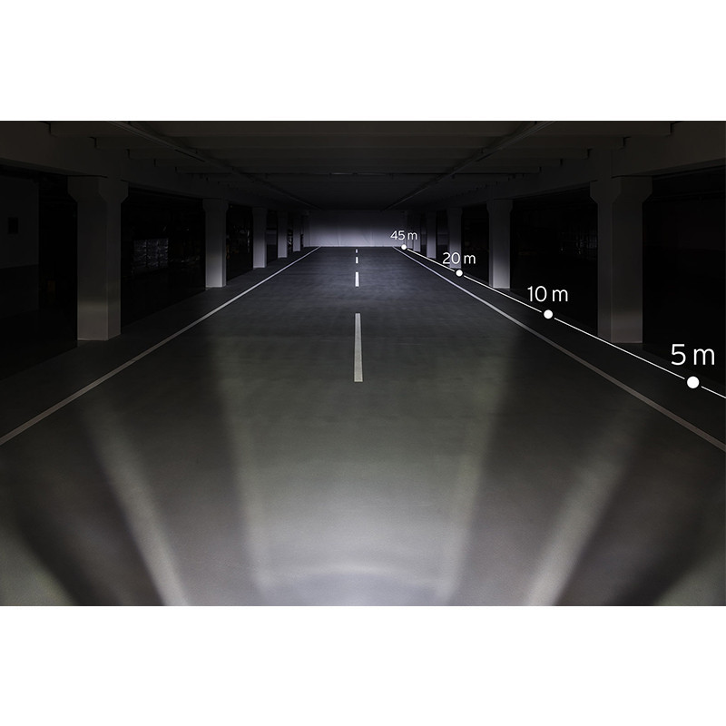 Eclairage avant dynamo Busch & Muller Luxos - 70 ou 90 lux