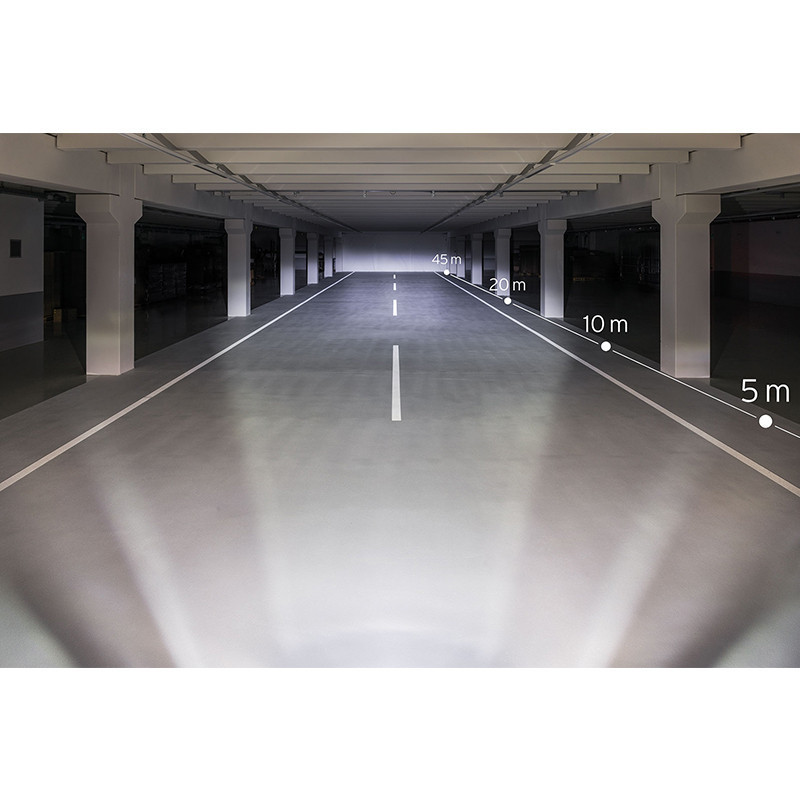 Eclairage avant dynamo Busch & Muller Luxos - 70 ou 90 lux