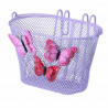 Panier de vélo enfant Basil Jasmin Butterfly 12-20" Lilas